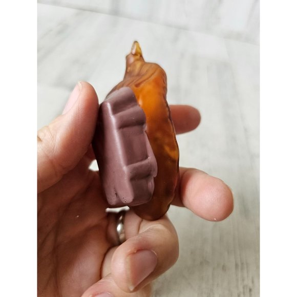 Dept 56 glass baby Jesus nativity ornament Xmas tree crib manger - Picture 7 of 8